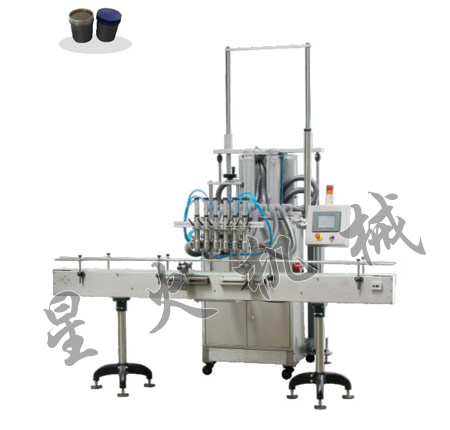 直線型油脂全自動灌裝機(jī)