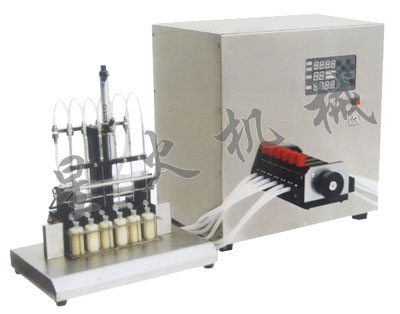 6頭液體半自動(dòng)灌裝機(jī)